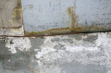 Salt Efflorescence on floor